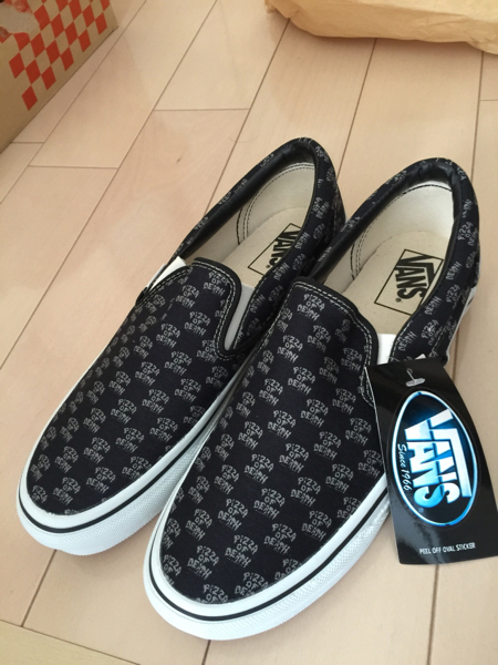 ken yokoyama vans バンズ スリッポン 26.5cmUS8.5 横山健武道館