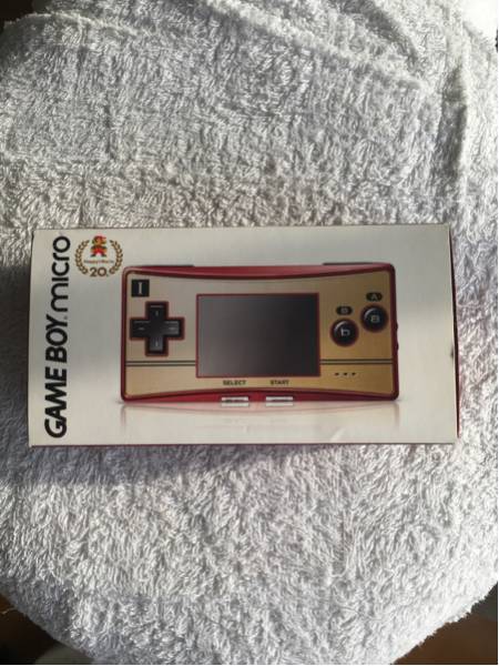 【超美品】GAME BOY micro ゲームボーイミクロ ファミコンカラー 新品GAME BOY microゲームボーイミクロファミコンカラー 【公式通販】