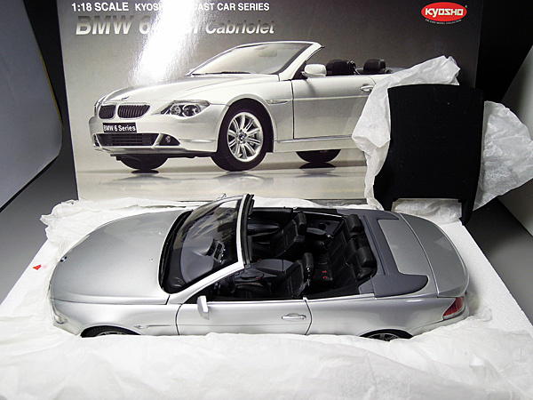 BMW 1⁄18 Kyosho - 645Ci 0 Diecast Cabriolet E64 1:18 Series 京商 model