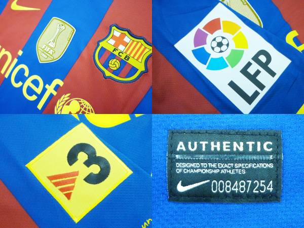 385　FCバルセロナ ＃10　メッシ選手　ユニフォーム　M　未使用