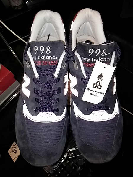 newbalance USA製M998 BOX付き美品