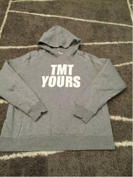 TMT YOURS BIG3☆フードパーカーグレー キムタク着 TMT ファッション