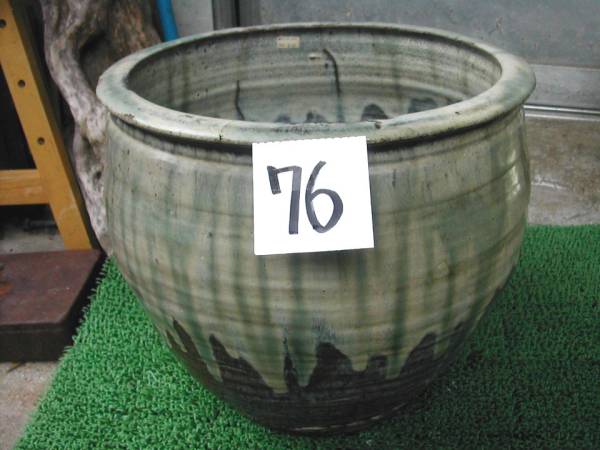 熊本天草の古い水甕（21）高さ約38cm＊かめ壷めだか鉢睡蓮 2026年最新