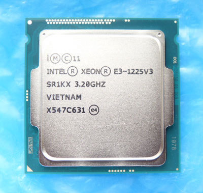 ★XEON E3-1225V3 3.20GHz/8M/4コア/未使用 ★ 3-42， 3-43