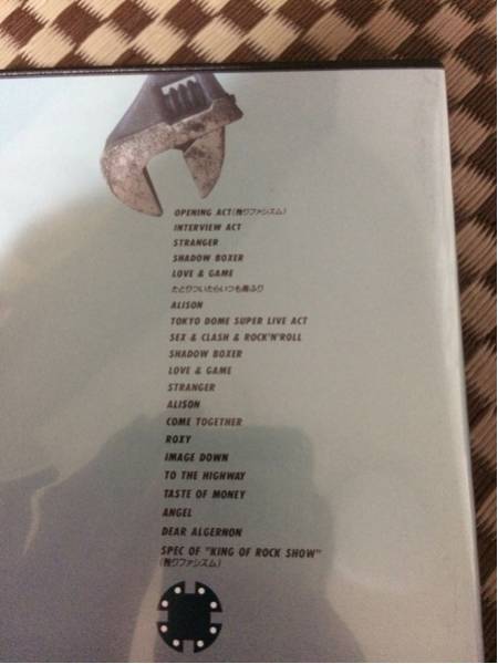氷室京介 KING of ROCK SHOW DVD 美品 BOOWY