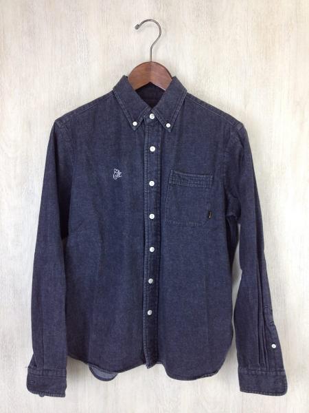 CALEE◆長袖シャツ/M/コットン/BLK