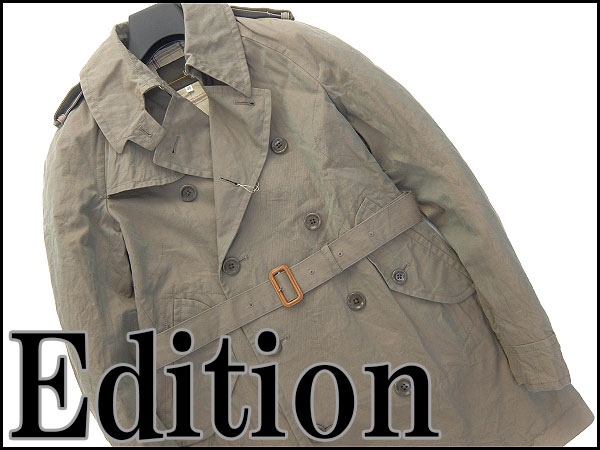 【専用】LABEL UNDER CONSTRUCTIONのトレンチコート 未使用人気LABEL UNDER CONSTRUCTION トレンチコート ブラック
