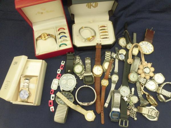 USED/ジャンク☆SEIKO シチズン 腕時計他30点まとめて☆fy