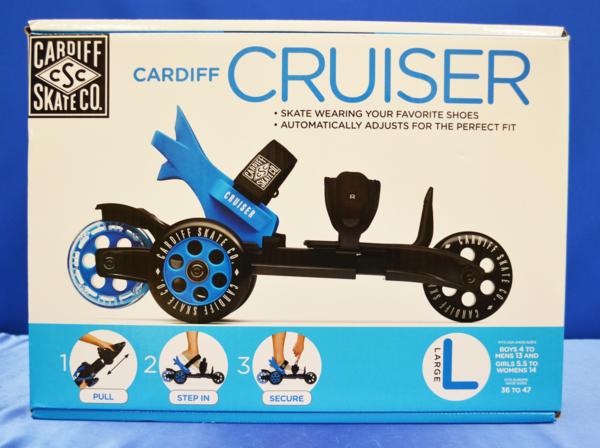 カーディフ ブルーズ　ヨーロッパリーグ仕様 ☆未使用品☆カーディフクルーザースケート L ブルー CARDIFF 【公式通販】