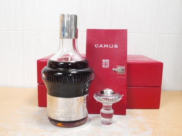 ☆カミュ シルバーバカラ 箱/替栓付 未開栓☆SH21165 アルコール 飲料