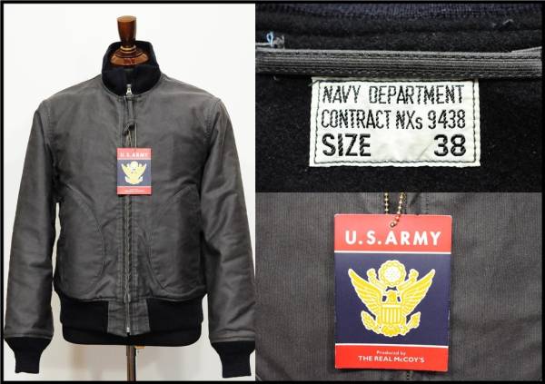 他有 REAL MCOYS デッキジャケット DECKZIP NXs9438 38 /544 N1