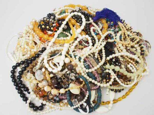 石系ネックレス まとめて大量1.8kg以上 真珠 水晶 など