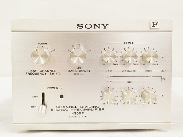 SONY TA-4300F チャンネルデバイダ ステレオ プリアンプT1779309