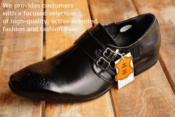 本革 日本製 ANTLEY ビジネスシューズ 25.0cm Black 8368