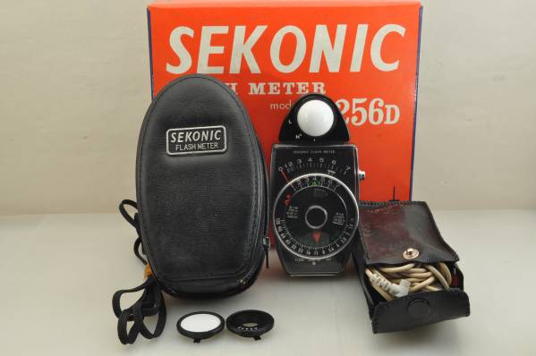 ★元箱付き超極上外観★SEKONIC フラッシュメーター L-256D★759
