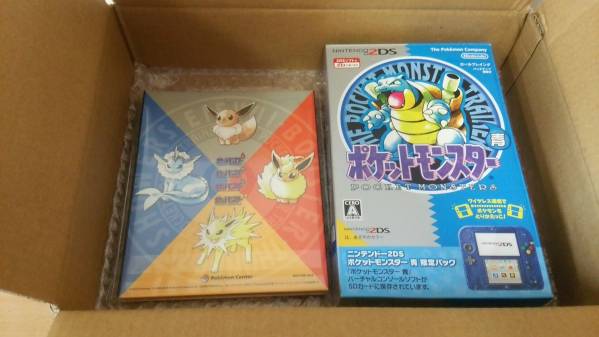 新品 ニンテンドー2DS ポケットモンスター 青 限定