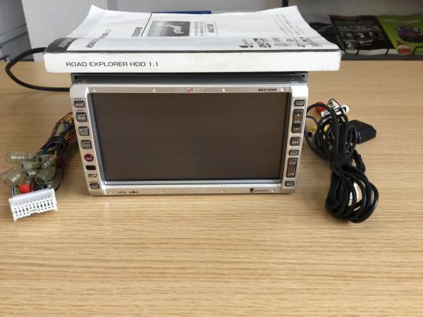 622】ADDZEST MAX735HD HDDナビ 中古品 アゼスト、クラリオン カーナビ