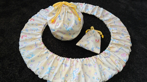 新体操フープカバー・ボールケース・ロープ巾着◆ハンドメイドyu