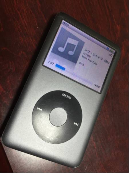 【完動品】iPod classic 120GB ブラック MB565J 〈第6世代〉