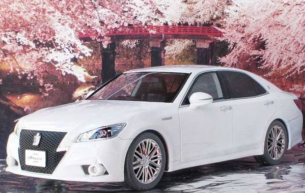 京商SAMURAI 1/18 2012 トヨタ クラウン アスリート 送料込