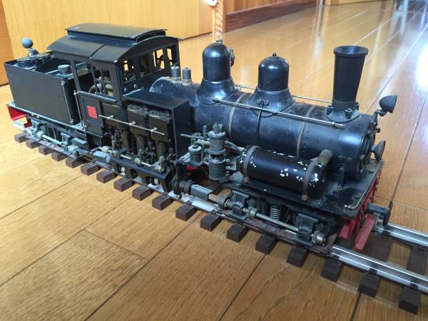 ライブスチーム　阿里山森林鉄路のシェイ式蒸気モデル