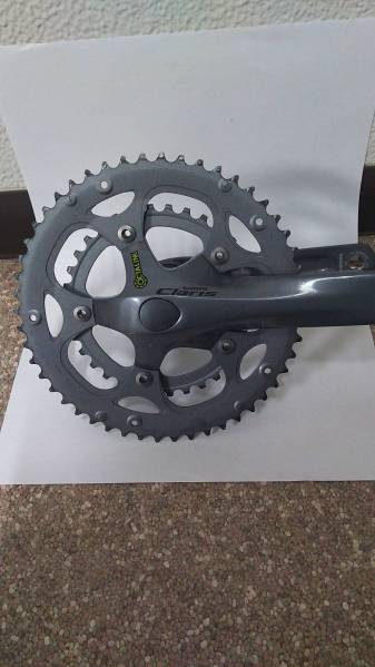 【美品】FC-2450 CLARIS 50-34T (シルバー)165mm 　ＢＢ付属！