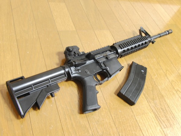 WA ウェスタンアームズ ガスブローバック M4A1 CQB-R ジャンク