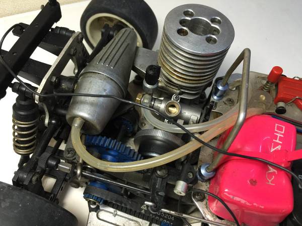 京商 エンジンカー ピュア10GPスパイダー 中古 動作未確認 現状
