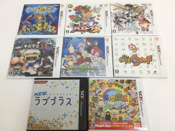 NM104■3DSソフト 8本 パズドラZ/ポケモン/妖怪ウォッチ 他