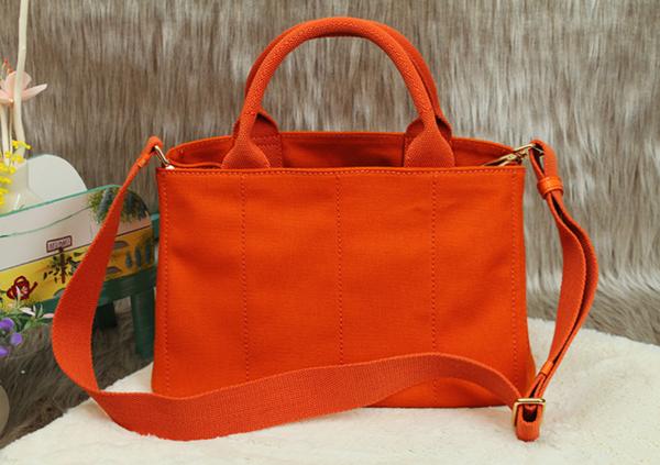 PRADA】プラダ ストラップ付トートバッグ OR カナパ ☆美品