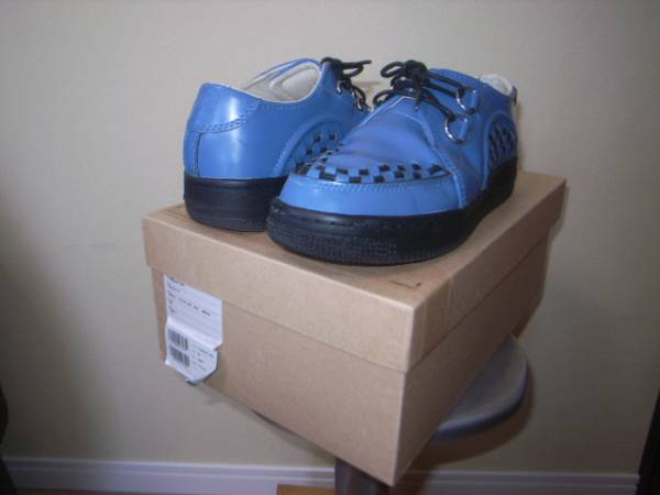 11AW WTAPS×BAPE エイプ×AMBUSH シューズ CREEEPSTA (青S)GGR