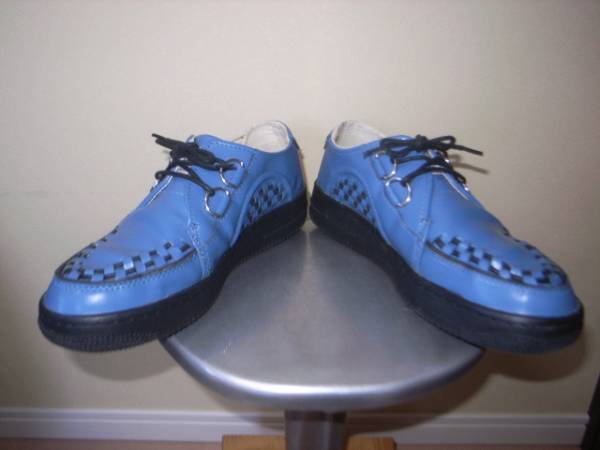 11AW WTAPS×BAPE エイプ×AMBUSH シューズ CREEEPSTA (青S)GGR