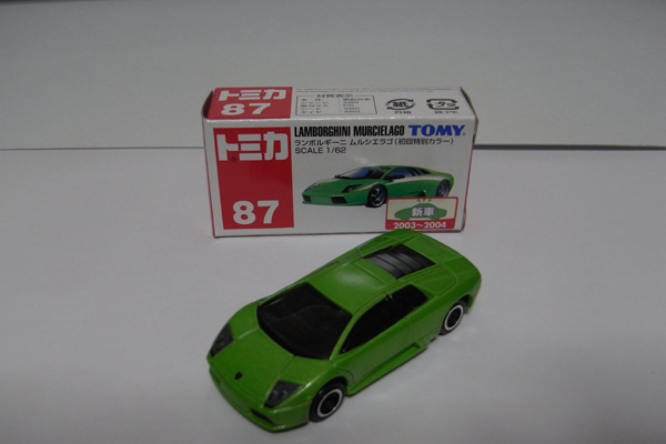 B絶版品/新品★赤箱87 ランボルギーニ ムルシエラゴ〔極上美品〕