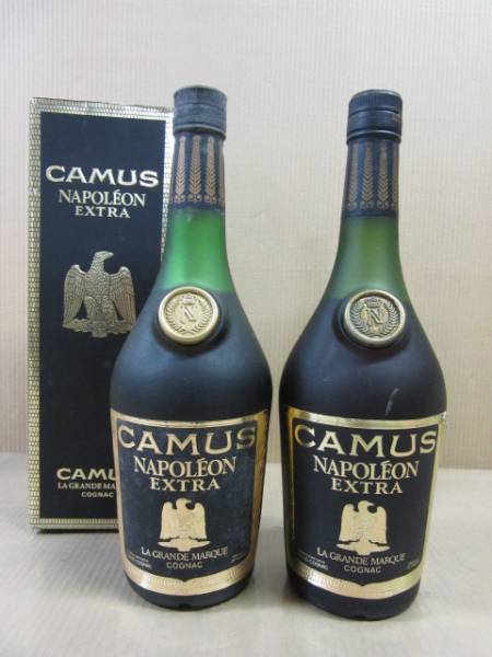 カミュ CAMUS ナポレオン エクストラ 2本set□古酒 未開封 カミュCAMUS