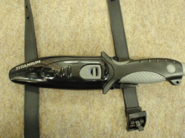 チタニウム★ダイビングナイフ★美品★大特価★全長26cm