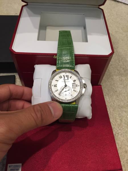 カルティエ カリブル メンズ クロコベルト正規品 ベルトのみです