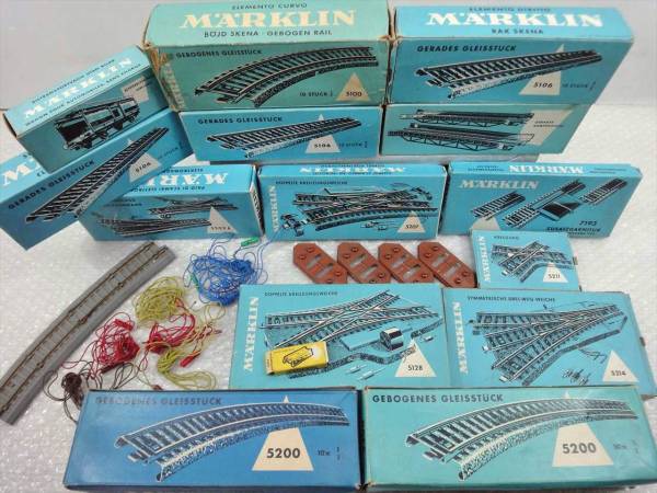 RD779】メルクリン鉄道模型★HOゲージ 線路/平面交差他 全１６点