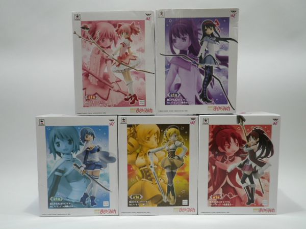 SQフィギュア まどか☆マギカ まどか 他 5種セット 未開封 r1225