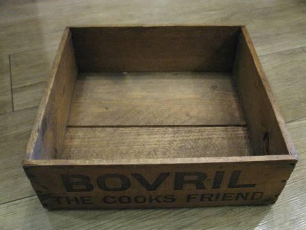 BOVRIL 英国アンティーク 木箱 BOVRIL◇木箱◇THE COOKS FRIEND◇イギリス◇アンティーク◇ 【公式通販】