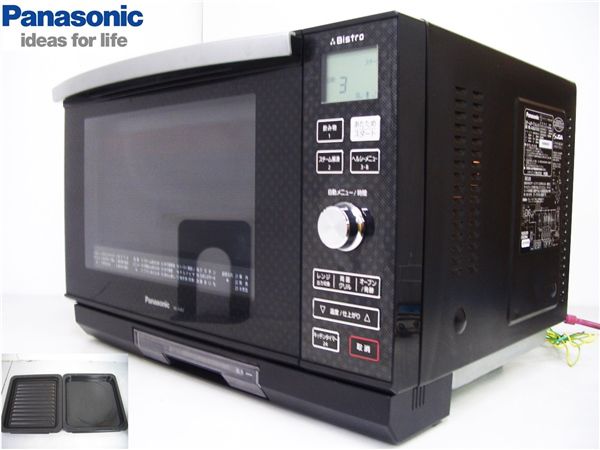 Panasonic/スチームオーブンレンジ Bistro ヘルシー調理 角皿付