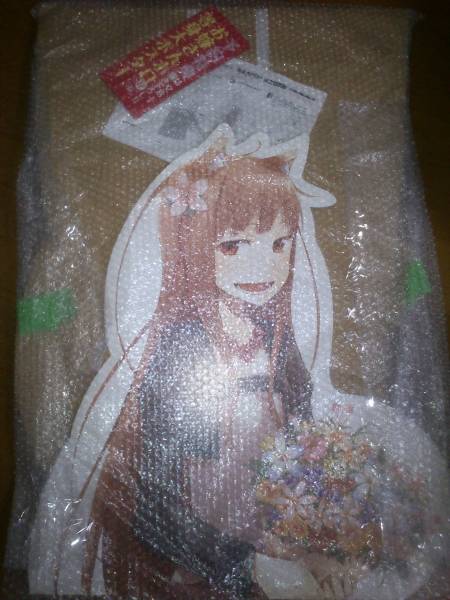 裏にキズ有）狼と香辛料 ホロの等身大ＰＯＰ パネル 看板ポップ