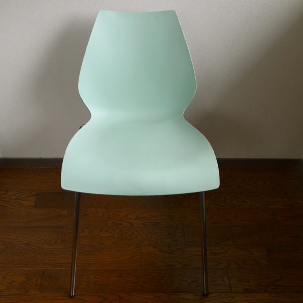 カーテル イタリア製マウイチェア（ブルー）☆Kartell／椅子