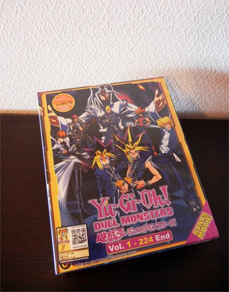 遊戯王デュエルモンスターズ 全1-224話 DVDボックス 輸入盤