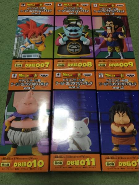 ドラゴンボール超 コレクタブル フィギュア 全6種セット vol 2