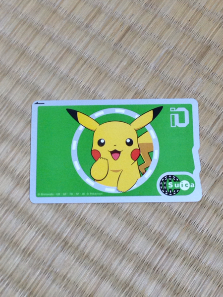 ポケモン スイカ suica 台紙付き 未使用(1500円分有り) ポケモンスイカ