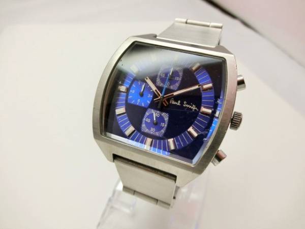 お勧め！極美品！5万ポールスミス腕時計クロノグラフpaul smith