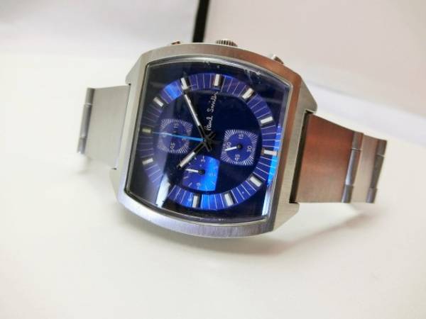 お勧め！極美品！5万ポールスミス腕時計クロノグラフpaul smith