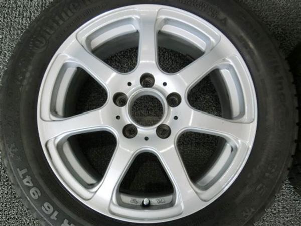 バリ溝】ユーロテック 16in 6.5J +48 PCD112 ナンカン アイス 