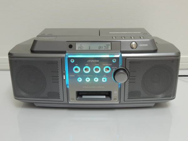 完動品 ビクター RC-Z1MD-S CD-MDポータブルシステム Clavia Victor