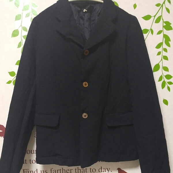 COMME des GARCON /コムコムポリ縮絨ジャケット コムデギャルソン 